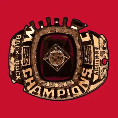 Dibuix de l'anell de campió dels Detroit Pistons a la temporada 1989-90